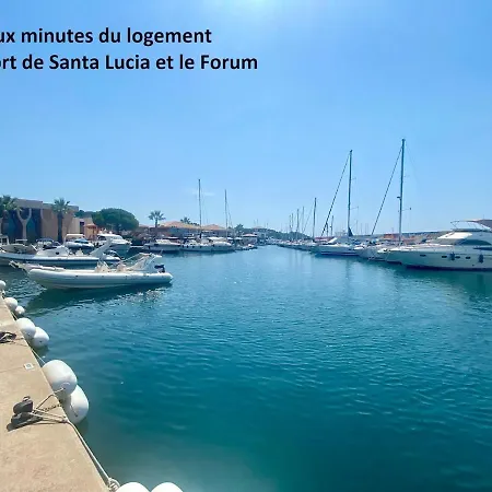 T2 Climatise Avec Terrasse, Port Santa Lucia A 2 Min Διαμέρισμα *