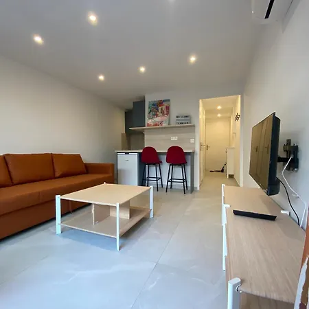Διαμέρισμα T2 Climatise Avec Terrasse, Port Santa Lucia A 2 Min *